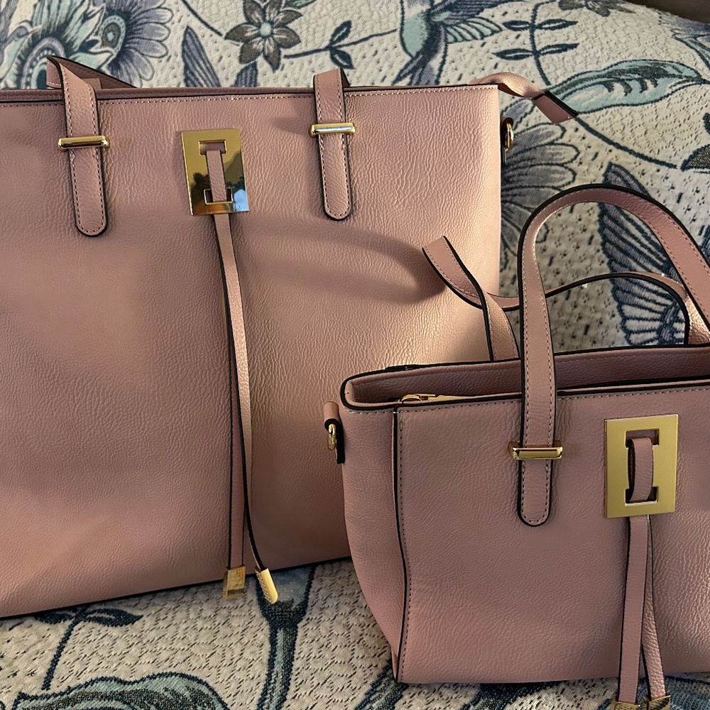 Pretty pink totes